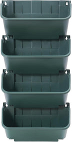 24 Pots Wall Mounted Planter, Plastic Wall Vertical Planter, - Image 6