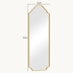 WallBeyond Arched Full Length Mirror Wall Mounted, Living Room, Hanging or - Image 7