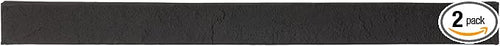 2-Pack Dark Gray Faux Stone Ledger & Trim Panels, 35.62" x 2.25" x 3.25" by Unknown
