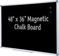 36 x 48 Inch School Large Black Chalkboard by DexBoard