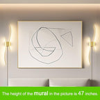 Daunton Modern Gold Plug in Wall Sconces Set of 2 - Image 2