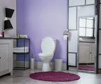 197"x17.7" Purple Peel and Stick Wallpaper Solid Color Wall Paper Contact Paper - Image 6