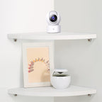 JORIKCHUO 12 inch Corner Wall Shelf Set of 2, Solid Wood Corner Floating Shelves by JORIKCHUO