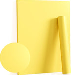 Dimoon 118''x17.7'' Yellow Peel and Stick Wallpaper Contact Paper Modern Self by DIYYOURMOON