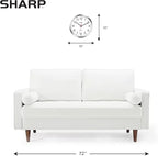 Sharp Wall Clock – Silver/Chrome, Silent Non Ticking 10 Inch Quality Quartz - Image 4
