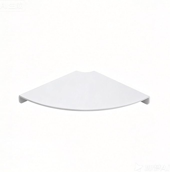 Corner Floating Shelf, 3.0mm Aluminum Alloy Corner Shelves Wall Mounted - Image 4