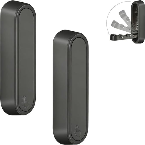2PCS Foldable Wall Hooks, Flip Down Design by XSGTZMJ