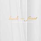 NICETOWN White Velvet Curtains and Drapes 102 inches Long, Extra Long Elegant - Image 4