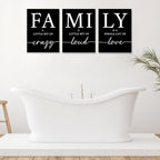 GUBIYU Black Family Home Wall Decor - Image 2
