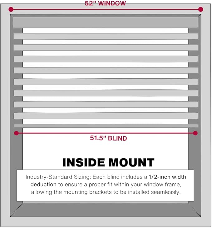 LOTUS & WINDOWARE Cordless Mini Blind, Window Blinds - Image 4