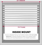 LOTUS & WINDOWARE Cordless Mini Blind, Window Blinds - Image 4