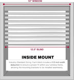 LOTUS & WINDOWARE Cordless Mini Blind, Window Blinds - Image 7