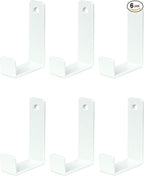 Piffny 6 Pack Heavy Duty Steel Essential Style Wall Hooks by Piffny