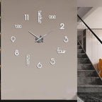 Large Modern Art Deco Wall Clock Silent Acrylic Unique Decorative Wall Clocks - Image 5