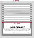 LOTUS & WINDOWARE Cordless Mini Blind, Window Blinds - Image 4
