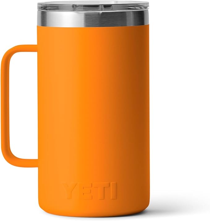YETI Rambler 24 oz Mug, Vacuum Insulated, Stainless Steel with MagSlider Lid