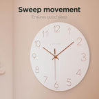 mooas Flatwood Wall Clock - Image 2