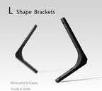 DINZI LVJ Long Wall Shelves, 39.4Inch Wall Mounted Shelves Set of 2, Extra - Image 9