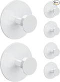 bussdis White Adhesive Wall Hook by BUSSDIS