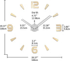 VANGOLD Design Frameless Wall Clocks - Image 3