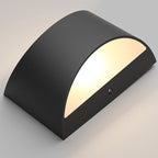 Aipsun Black Modern LED Wall Sconce Hardwired Indoor Wall Lights Set of 2 Up - Image 2