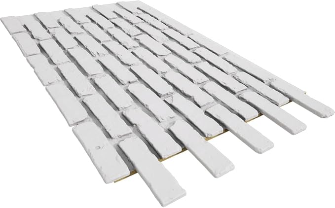 EverStone Aged Brick Faux Brick Panel, 46 7/8"W x 27"H x 1 1/4"D - Image 6