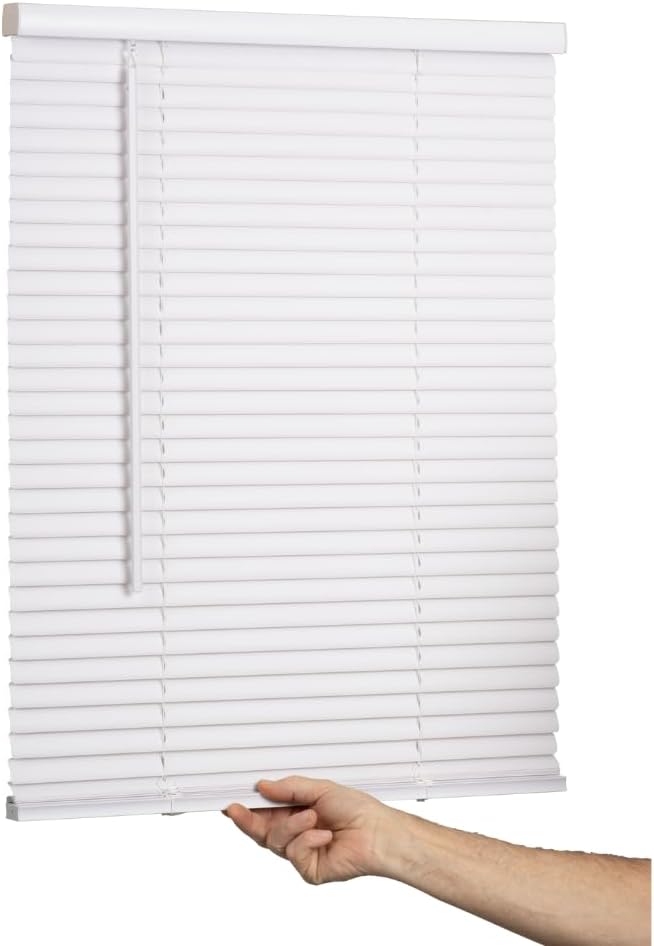 LOTUS & WINDOWARE Cordless Mini Blind, 30.5" Wide x 60" Long by LotusWindoware
