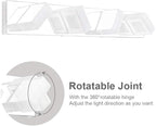 Ralbay LED Modern Vanity Light Bathroom Vanity Lights Over Mirror Acrylic - Image 2