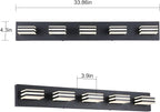 LED Wall Black Vanity Lights for Bathroom Light Fixtures 30W Adjust 3 Colors - Image 5