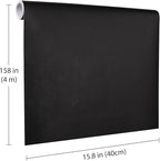 Black Peel and Stick Wallpaper, 15.7 X 157 inches Renter Friendly Wallpaper - Image 3