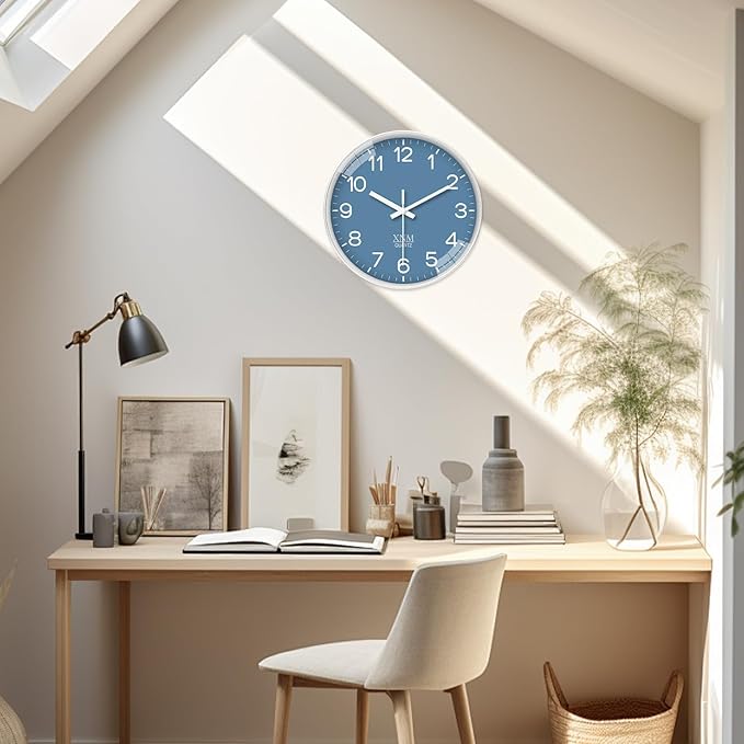XNM Modern Wall Clocks Battery Operated Classic Analog Clock - Image 5