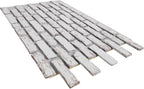 EverStone Aged Brick Faux Brick Panel, 46 7/8"W x 27"H x 1 1/4"D, Rustic White - Image 6