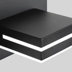 SineRise LED Modern Bathroom Vanity Light Fixtures, Dimmable Matte Black Modern - Image 8