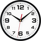 14 Inch Wall Clock Silent Non-Ticking Modern Clocks Battery Operated Large by Warminn