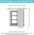 RYB HOME White Curtains for Bedroom - Image 8