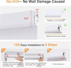 AOSKY No Drill Cordless Blackout Roller Shades - Image 4