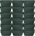 Vertical Wall Planter with 18 Pots, Hanging Garden Plant Flowerpot Holder by Eapmic