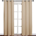 NICETOWN Thermal Insulated Eyelet Top Room Darkening Panels/Curtains/Drapes by NICETOWN