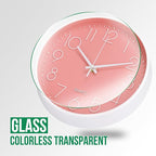 Wall Clock 10 Inch Non-Ticking Silent Modern Simple Style Round Decor Clock - Image 5