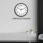 Rohioue 12 Inch Wall Clock Modern Battery Operated Silent Non Ticking Analog - Image 7