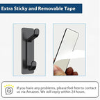 pickpiff Wall Hooks for Coat and Towel: 13LB Strong Adhesive Door Hanger Stick - Image 5