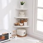 Corner Shelves, Floating Corner Shelf, Round End Wall Mount - Image 7