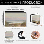 Nature Ocean Scenery Wall Art Beach Landscape Posters Vintage Coastal Aesthetic - Image 2