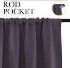 NICETOWN RV Blackout Curtains for Camper Windows, Kitchen Short Blackout - Image 2