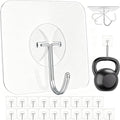 Latoxcaa Heavy Duty Adhesive Wall Hooks by Latoxcaa-SpaceMaster