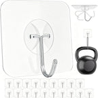 Latoxcaa Heavy Duty Adhesive Wall Hooks by Latoxcaa-SpaceMaster
