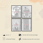 Funny Bathroom Decor Wall Art Set of 4, Dumb & Dumber Comedy Movie Posters - Image 6