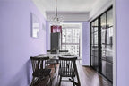 197"x17.7" Purple Peel and Stick Wallpaper Solid Color Wall Paper Contact Paper - Image 2