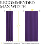NICETOWN Kitchen Curtains, Short Blackout Curtains & Drapes, Home Decoration - Image 7