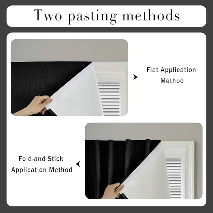 No-Sew 100% Blackout Shade - Image 5
